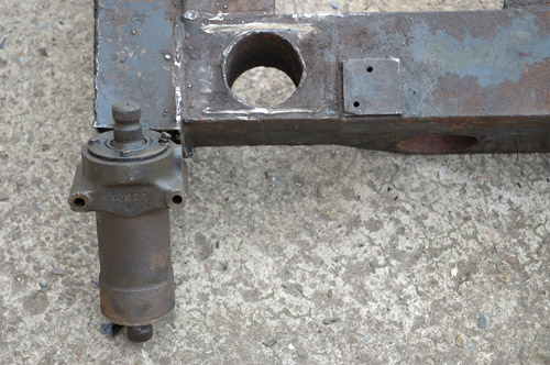 Lenkrelais ausgebaut
